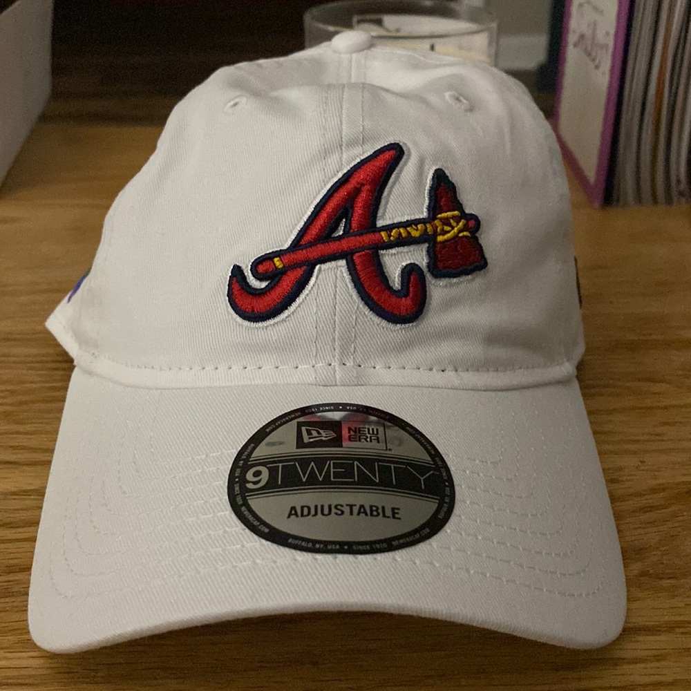 White Atlanta Braves Hat